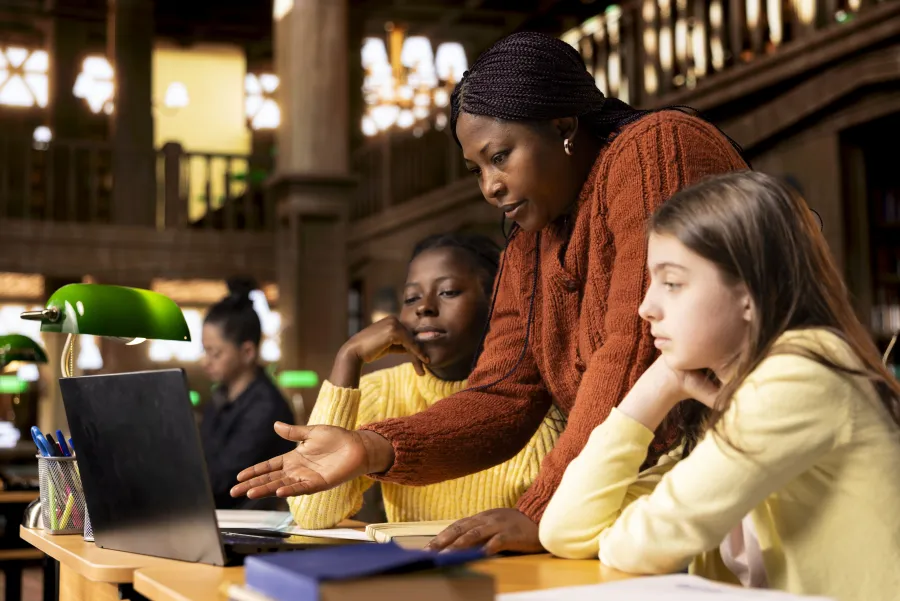 Academic tutoring session
